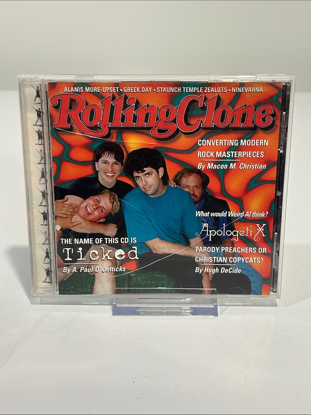 🤯5 for $20🤯 Apologetix “Ticked” CD [Pop Rock]